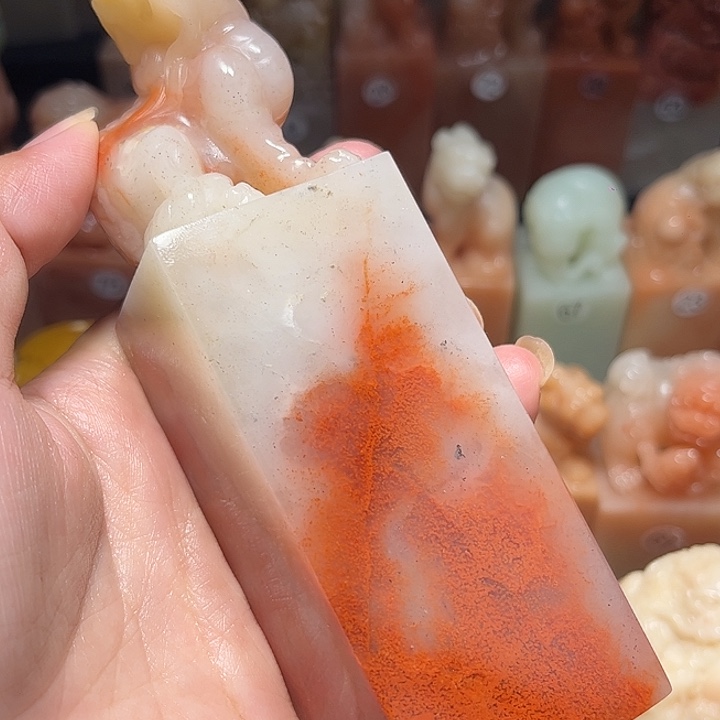 老挝石老挝保利石印章