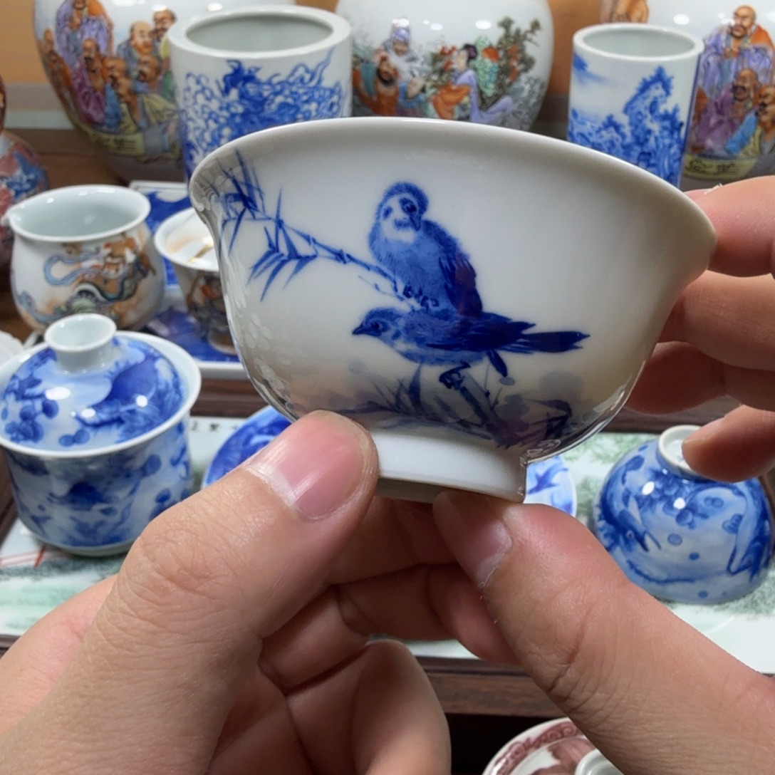 全手工全手绘陶瓷