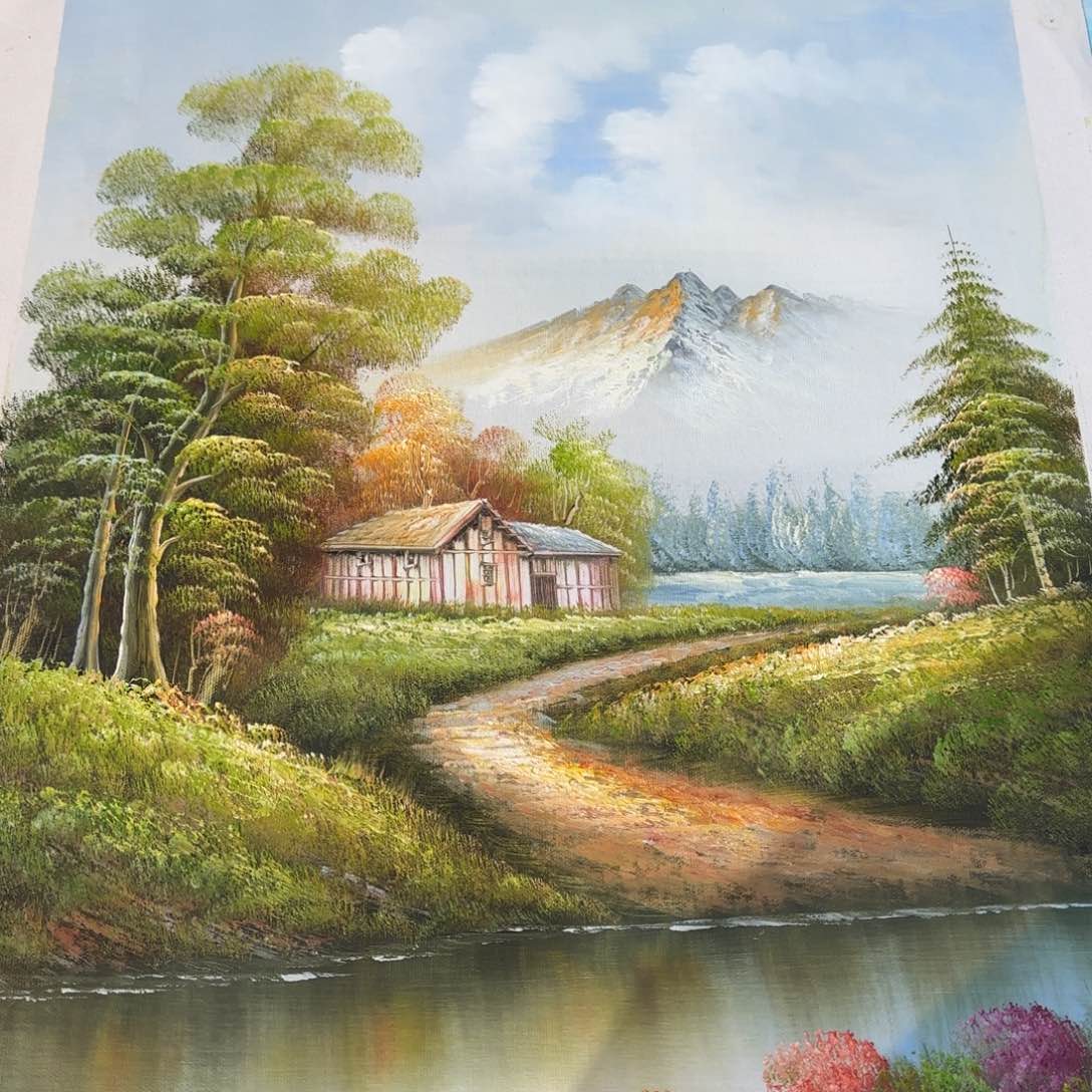 油画好的我真的是太喜欢了一个