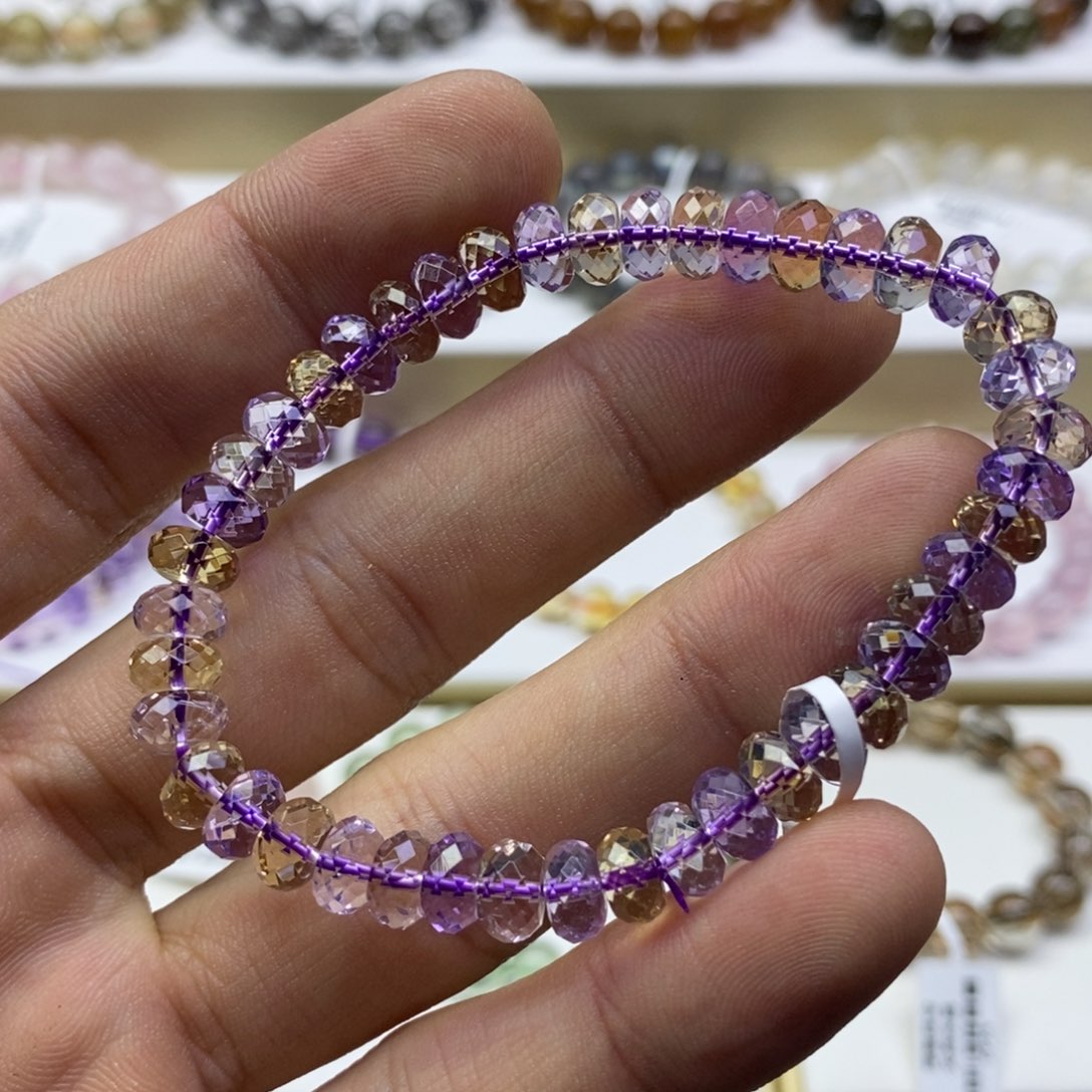 水晶手链未镶嵌纯天然