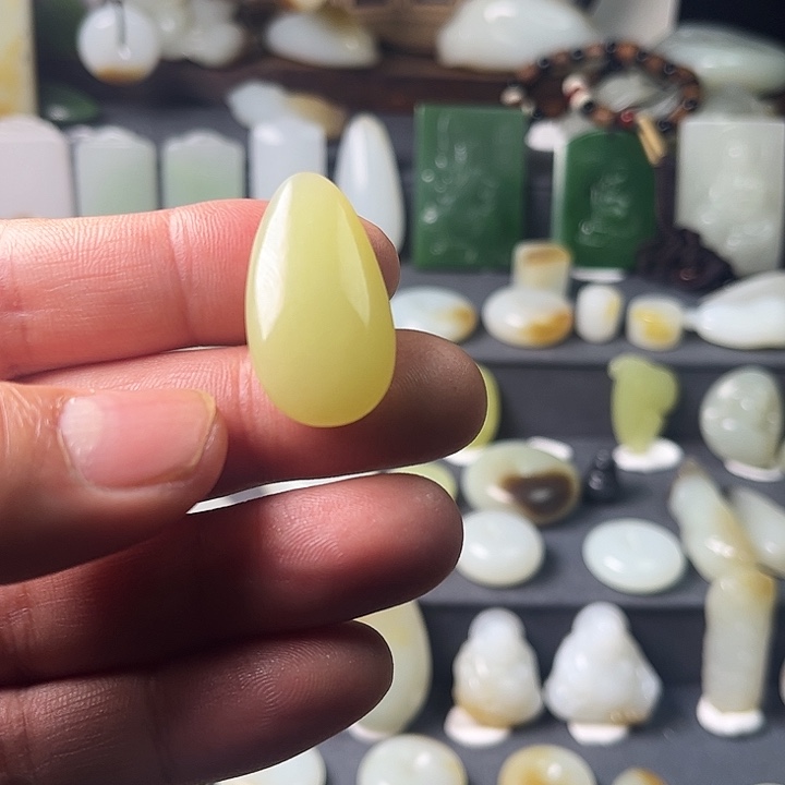 和田玉（黄玉）未镶嵌包链