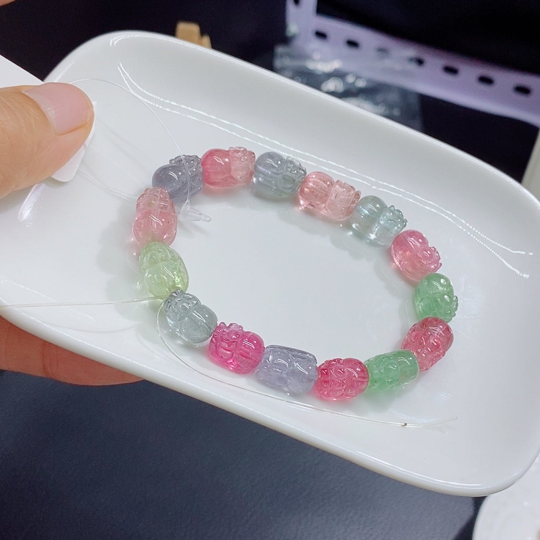 手链未镶嵌碧玺碧玺手链