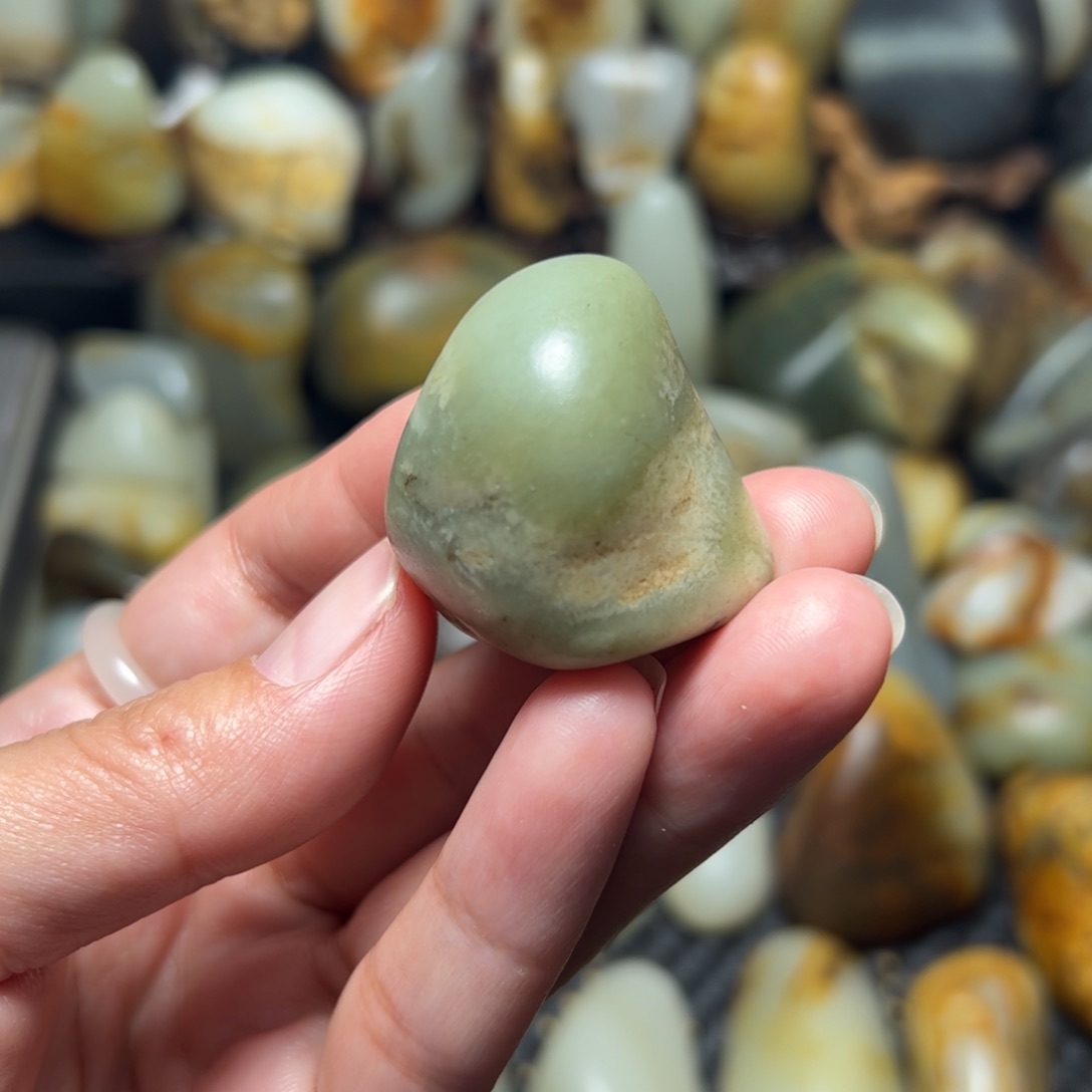 和田玉（青玉）3未镶嵌