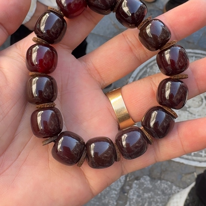 玛瑙/玉髓未镶嵌手链