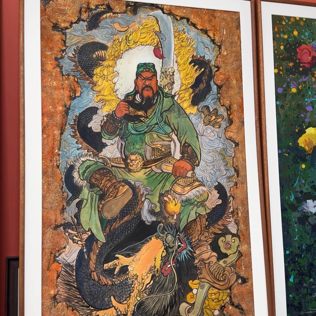 x***✓丙烯画你要好起来噢勒我