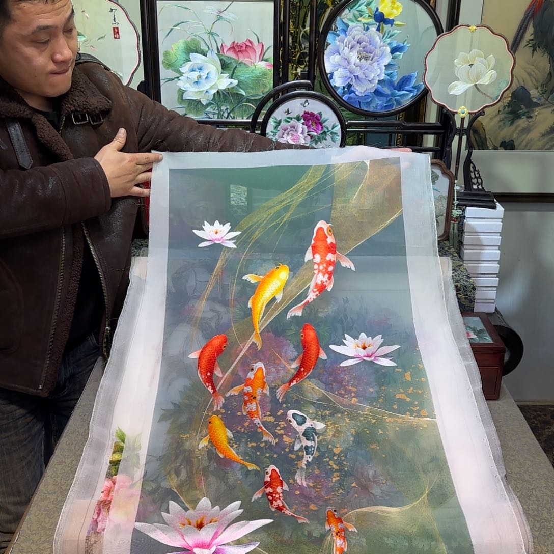 刺绣刺绣工艺精湛