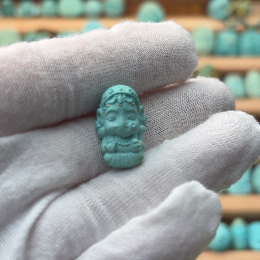 绿松石未镶嵌配饰