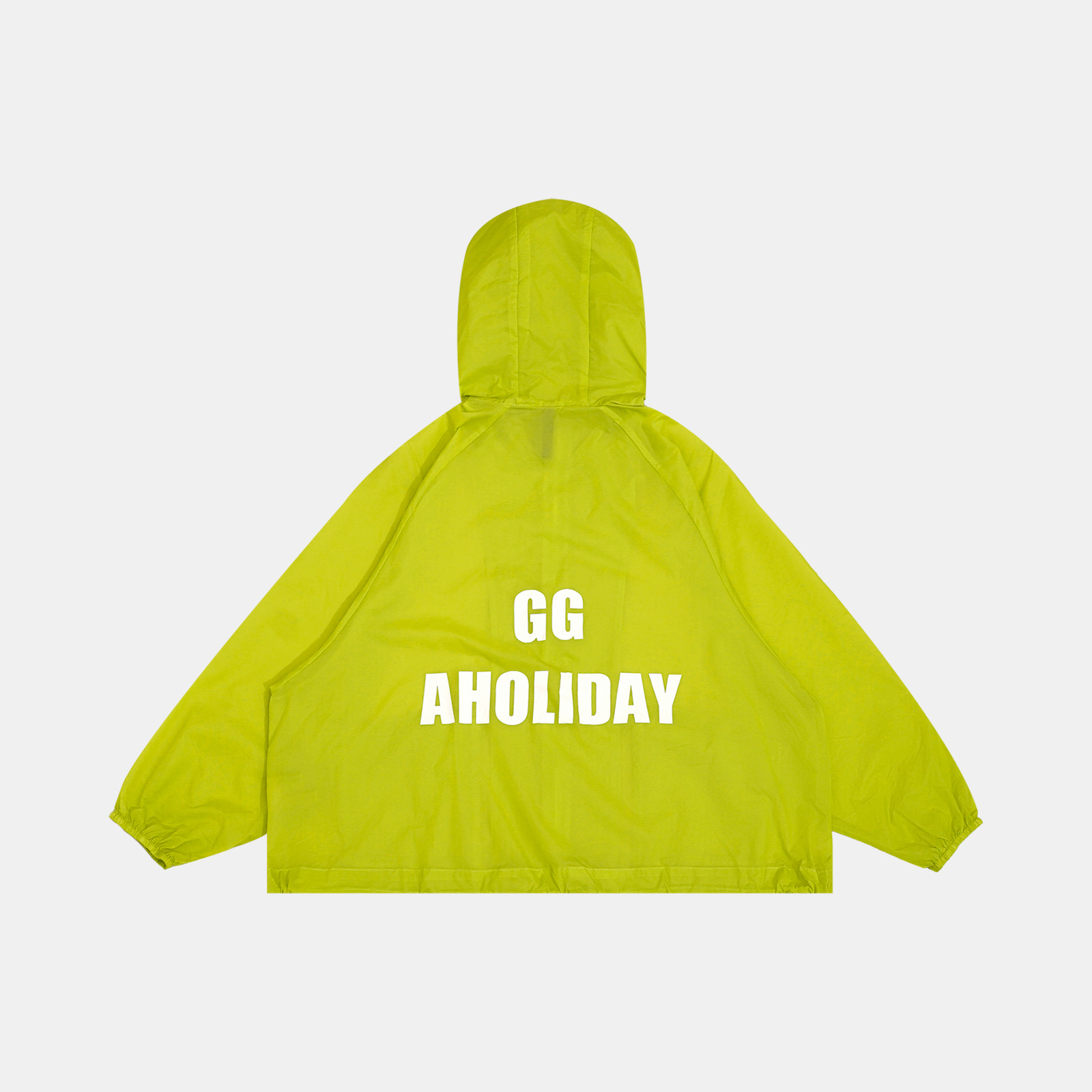 GGAHOLIDAY设计师款时尚休闲连帽宽松潮流防晒服短款外套-152171