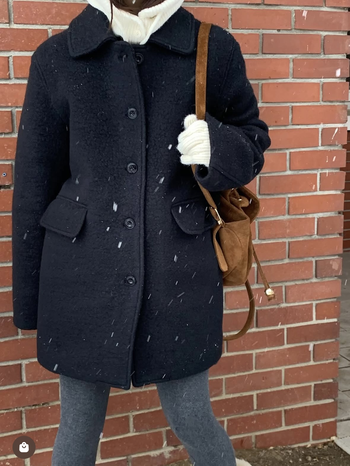 韩国正品羊毛大衣