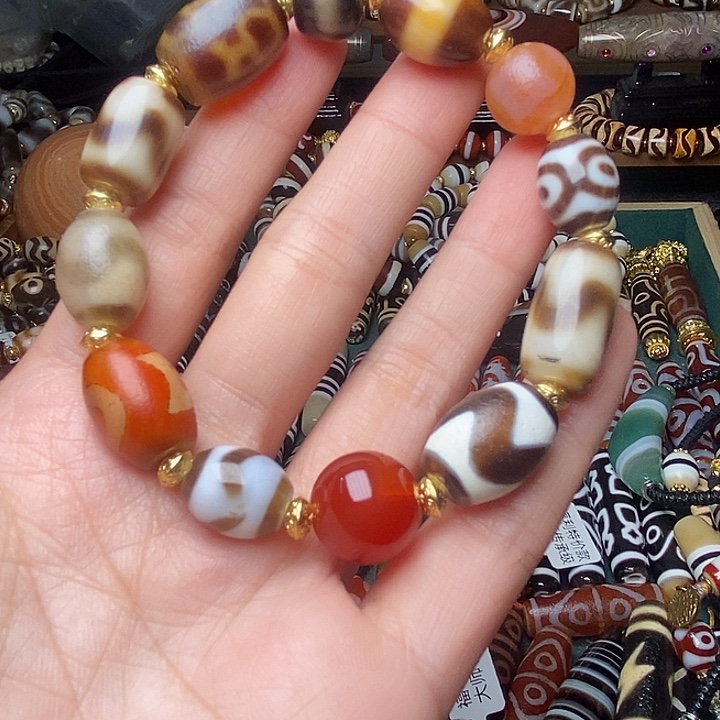 玛瑙/玉髓未镶嵌手链