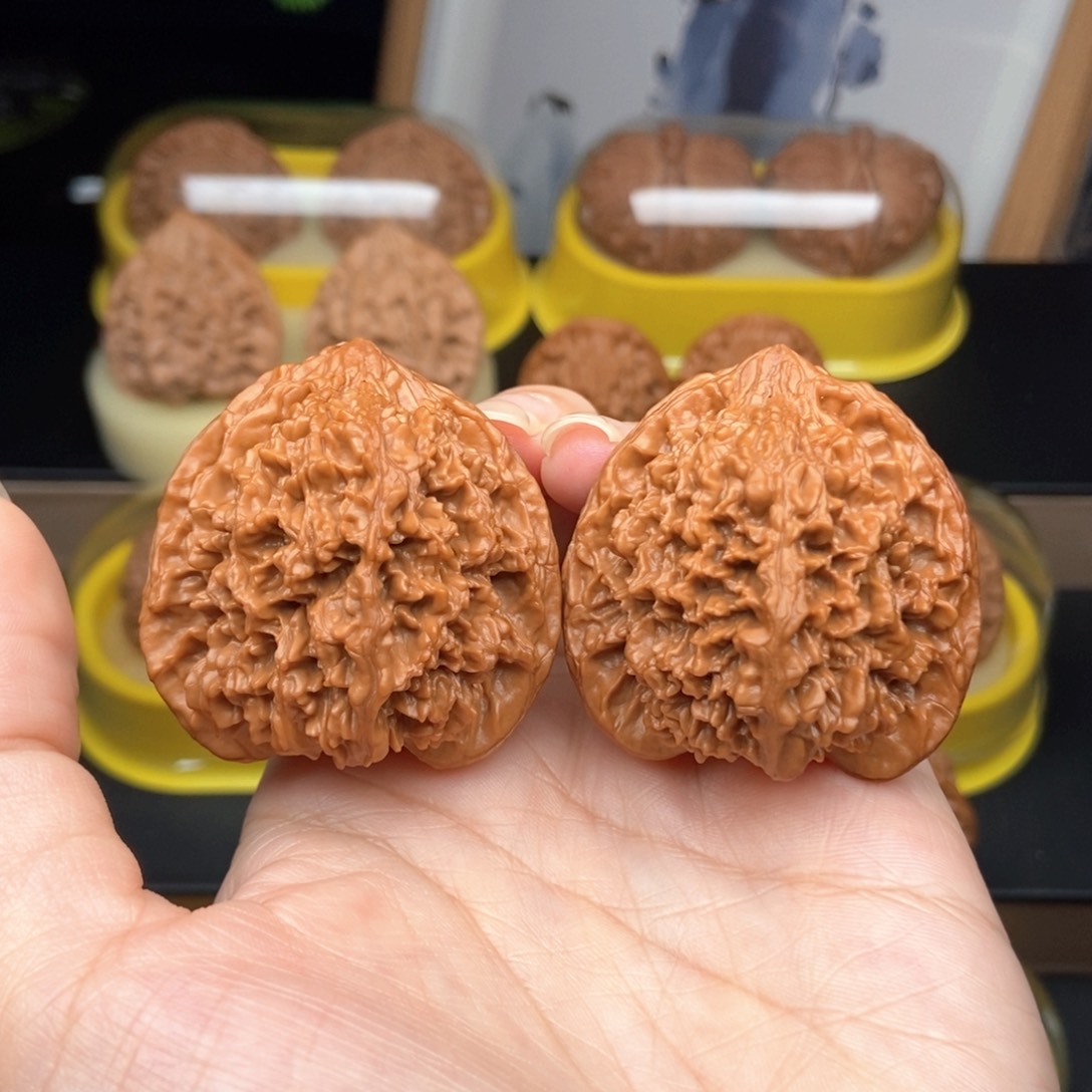 吊坠文玩核桃43原装满天星