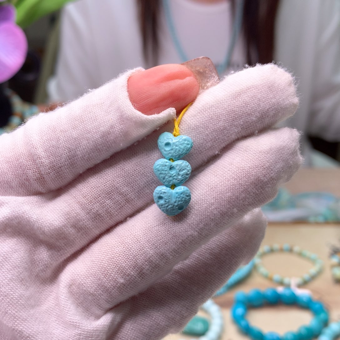 绿松石未镶嵌配饰