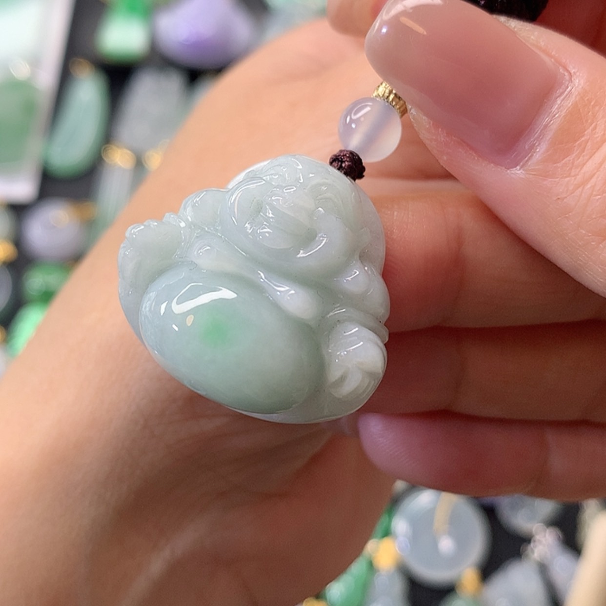 【闪购商品】翡翠吊坠(不含链)未镶嵌