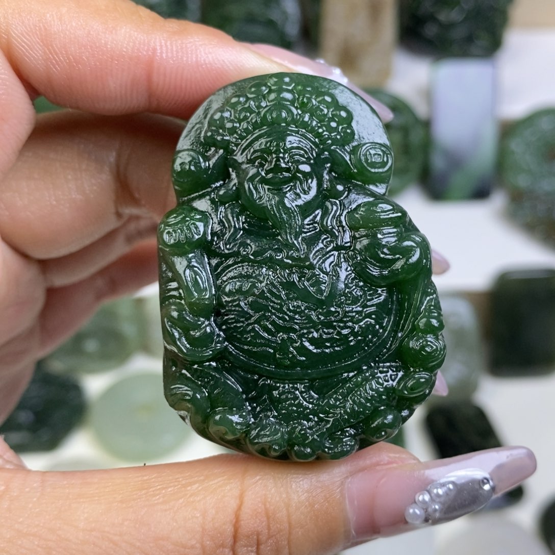 和田玉吊坠未镶嵌