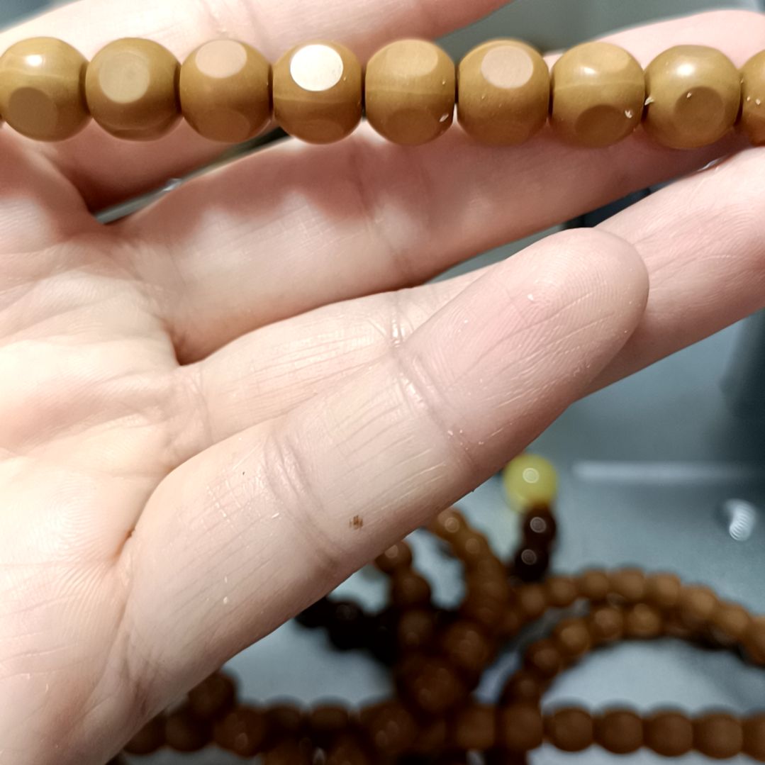 没***辰吊坠猴头核桃原皮原色六方