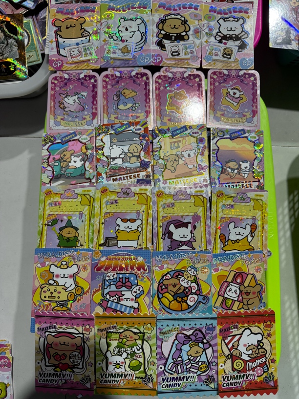 Doki殿堂线条小狗第三弹快乐星球系列收藏卡牌 一单50张左右！