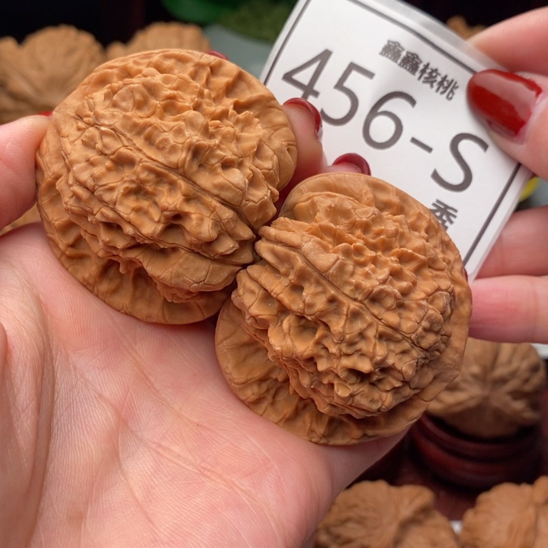 文玩核桃把件官帽48