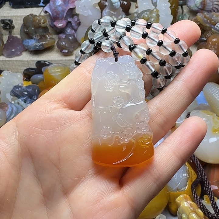 玛瑙/玉髓未镶嵌饰品