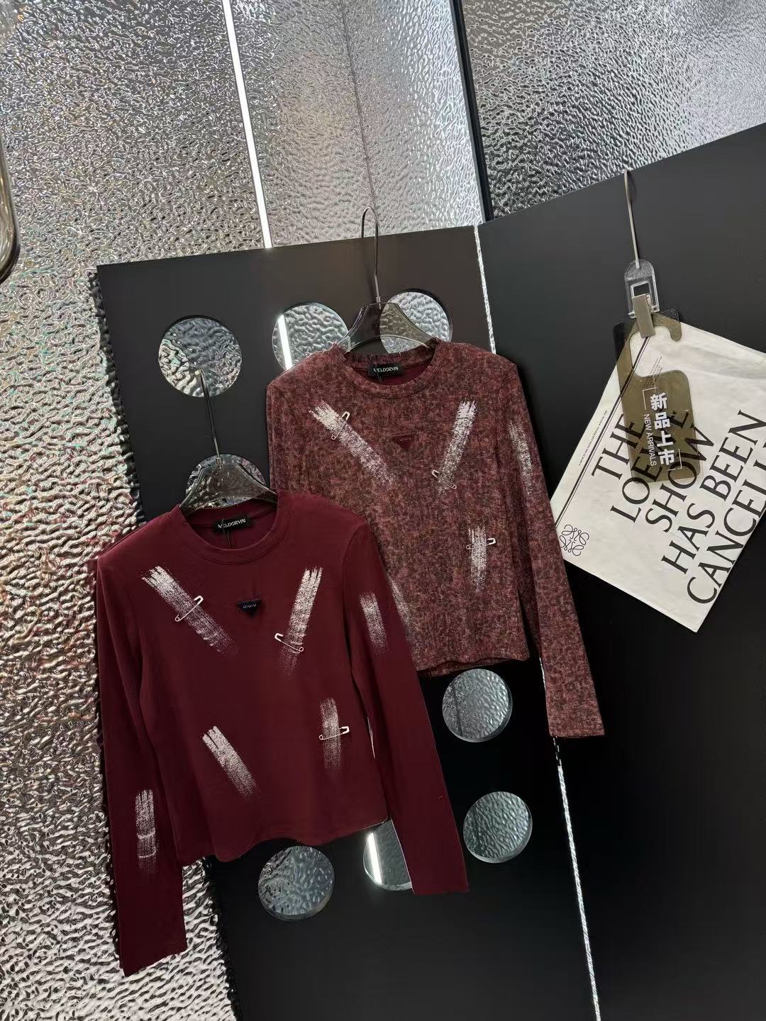 《GZZY》潮牌小众设计款打底or单穿上衣#14982