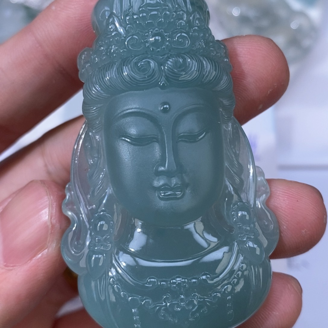 翡翠吊坠(不含链)未镶嵌舍