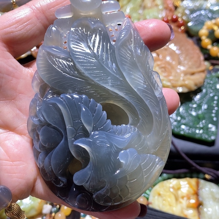 岫玉毛衣链未镶嵌