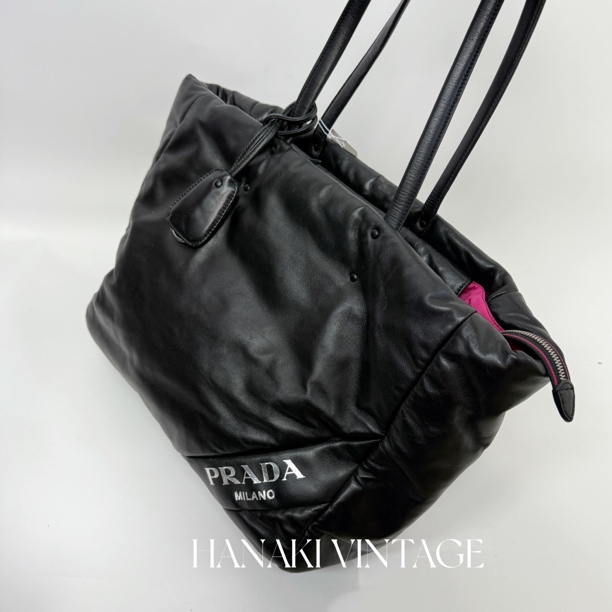 95新 Prada/普拉达 花绮二店/Prada logo单肩包