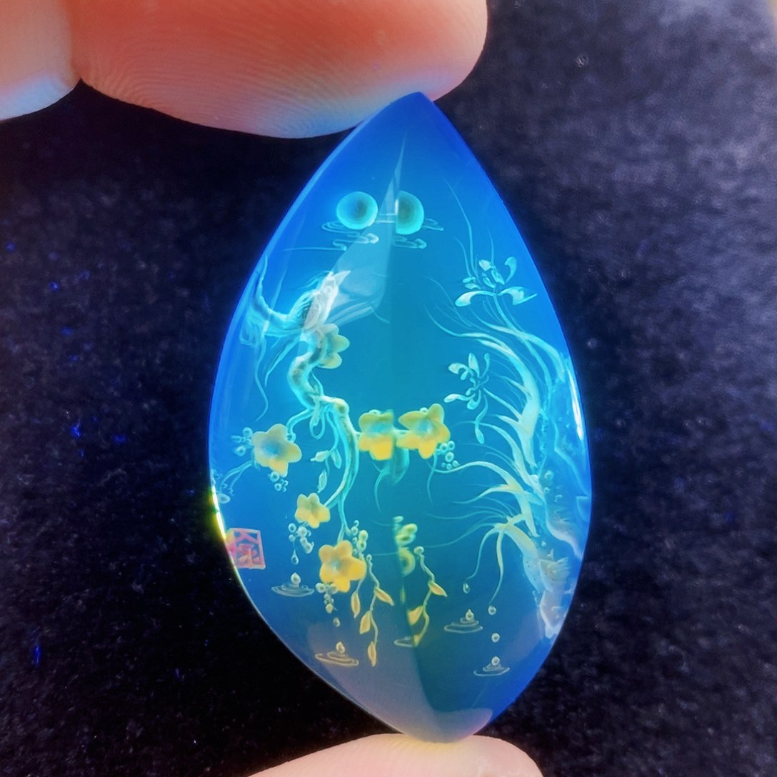 【闪购商品】未镶嵌吊坠(不含链)蓝珀