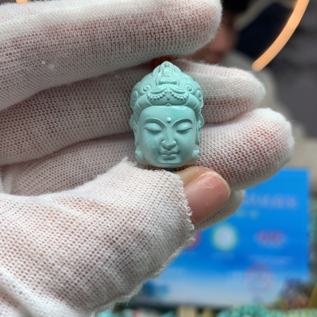 绿松石挂件未镶嵌