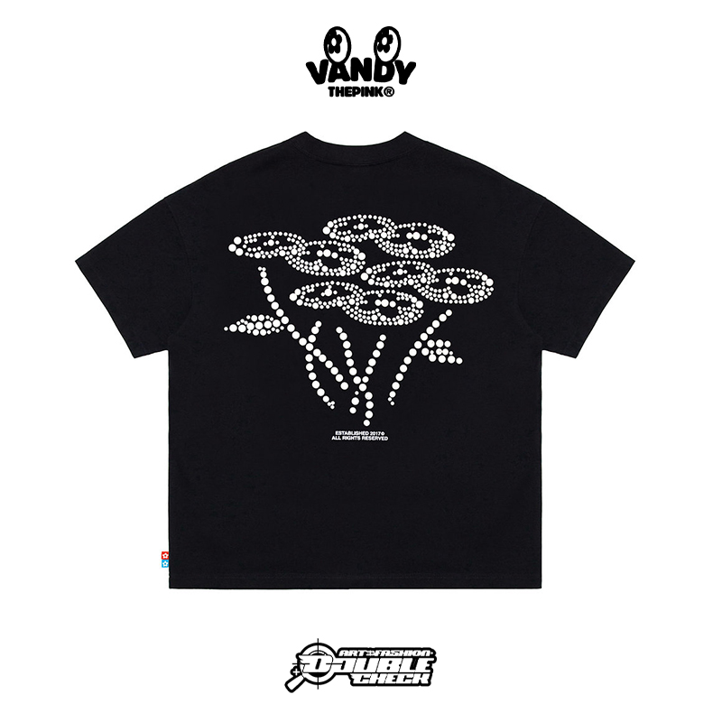 【DoubleCheck】VANDYTHEPINK Pearl Tee 珍珠盆栽短袖T恤 男女同款