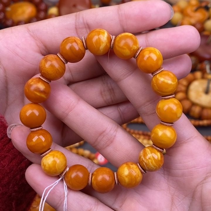 蜜蜡未镶嵌裸石蜜蜡L