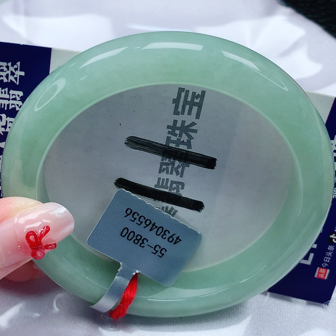 翡翠未镶嵌手镯天然缅甸a货翡翠