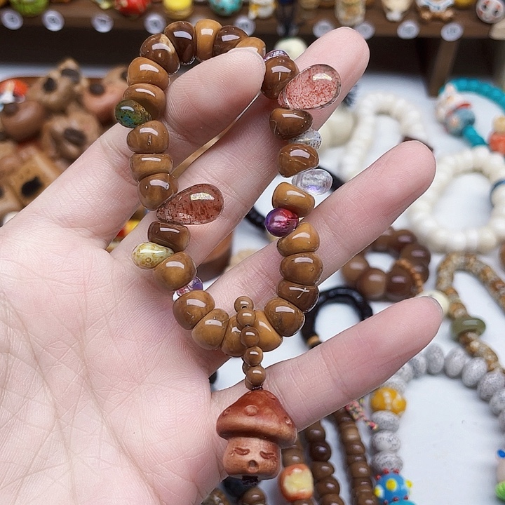 吊坠白玉菩提库克大肠