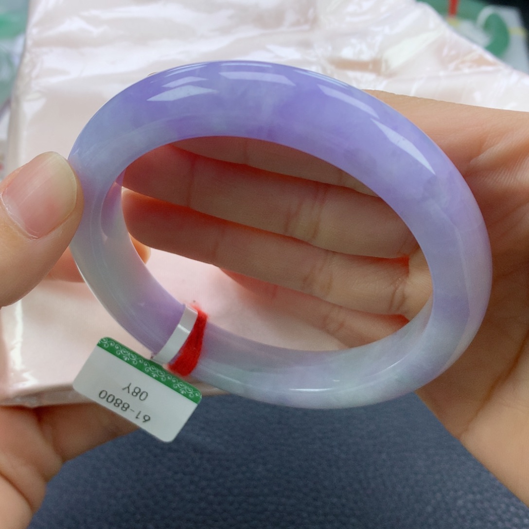 翡翠手镯未镶嵌61正