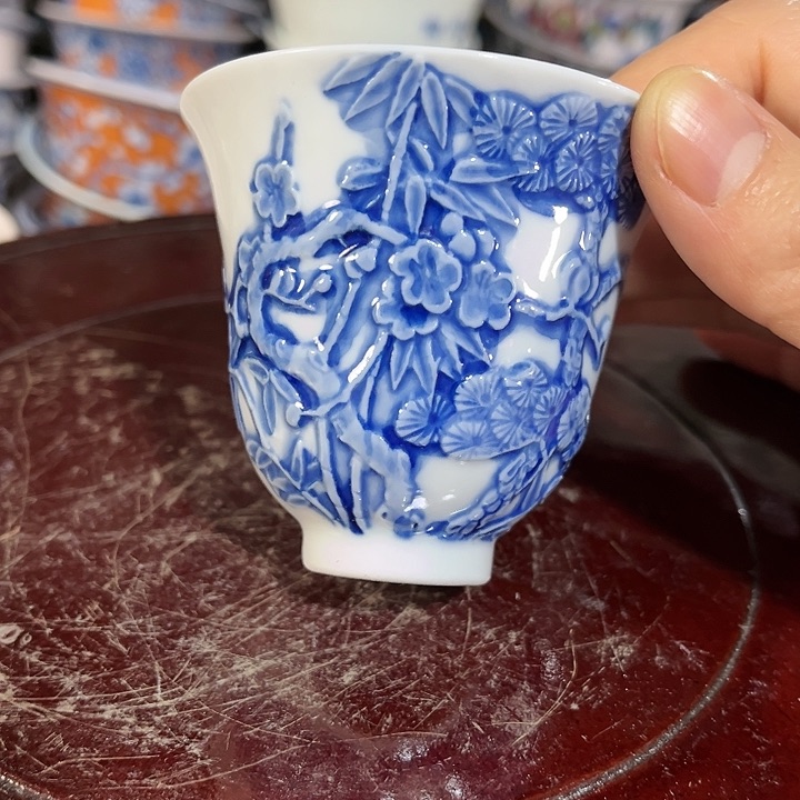 瓷片容量100毫升……景德镇