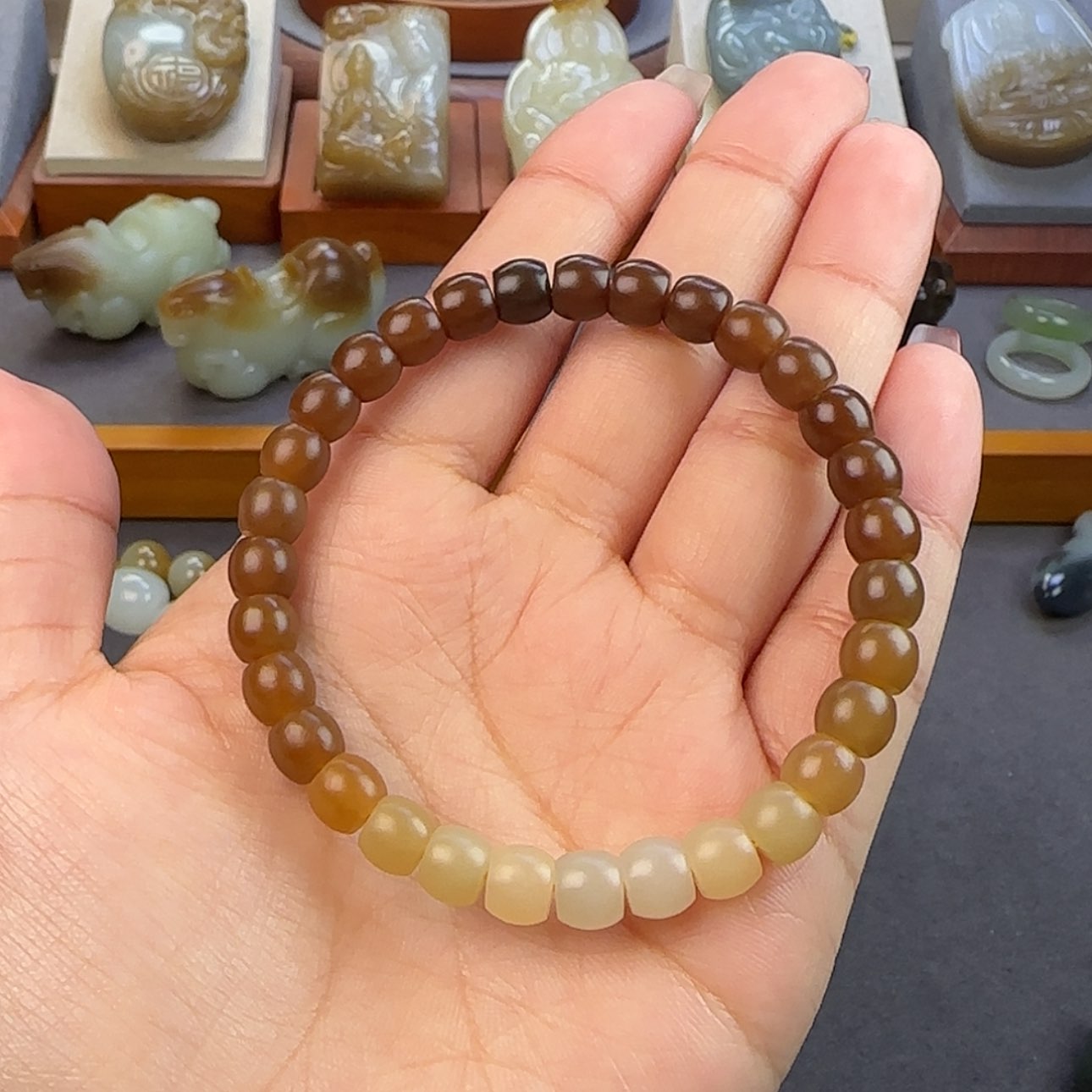 【闪购商品】和田玉手串未镶嵌