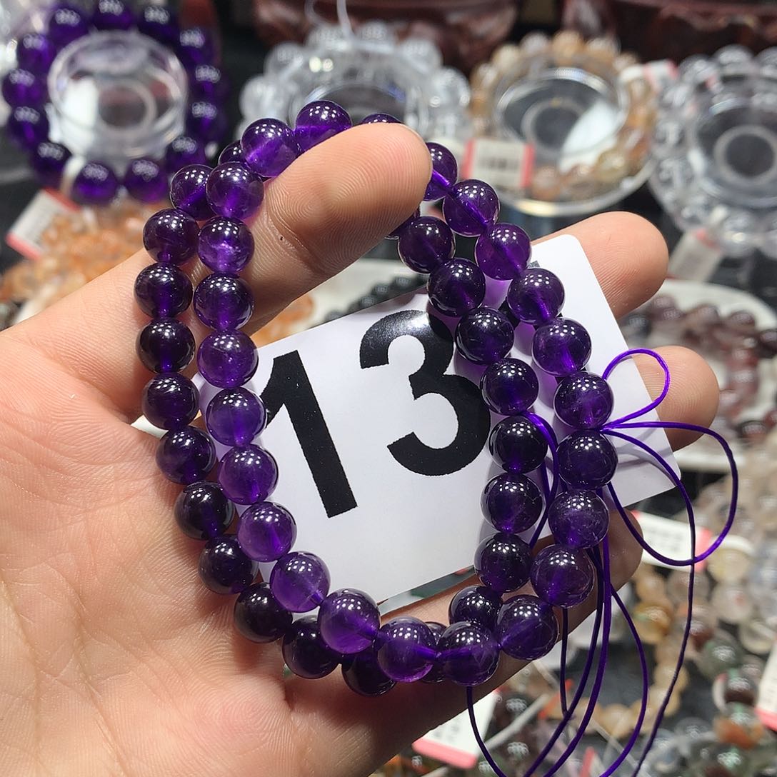 水晶手链未镶嵌天然