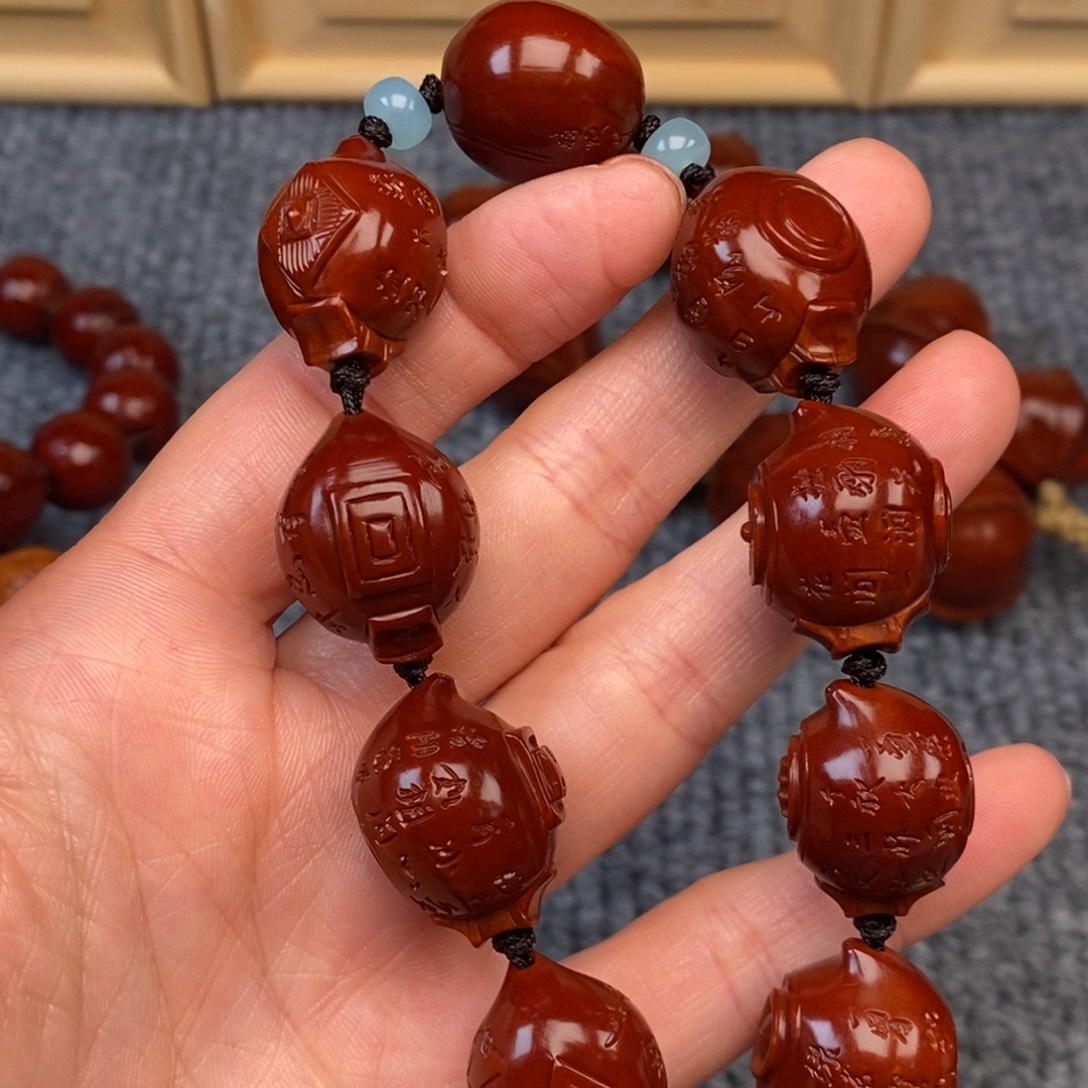 手串/手链橄榄核八把壶
