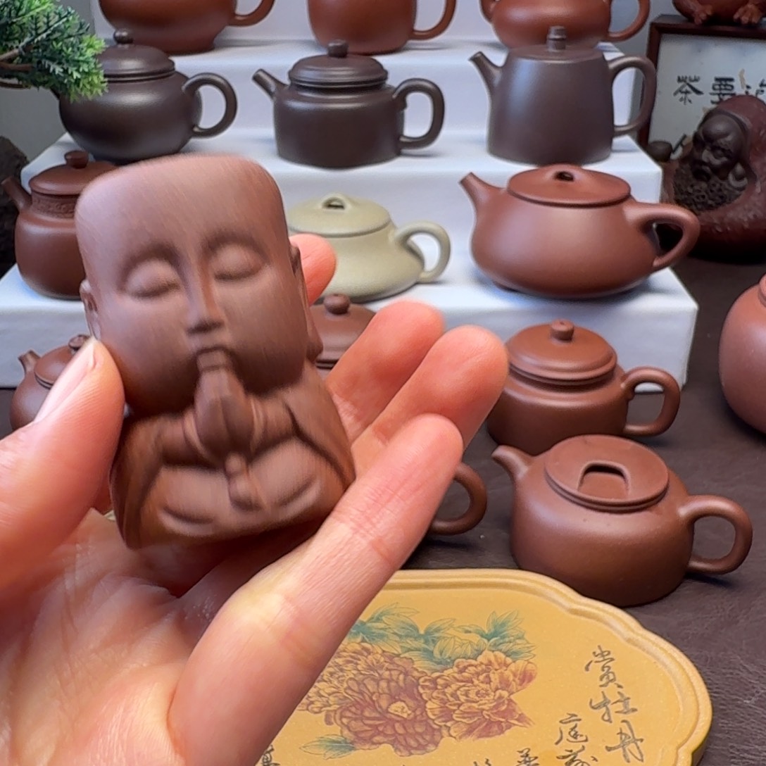 茶壶紫砂茶周边  小和尚