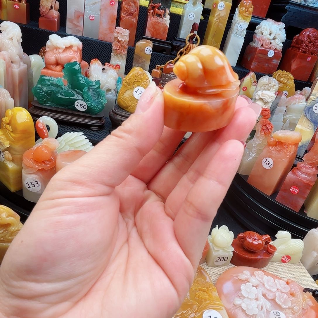 寿山石印石寿山石印章