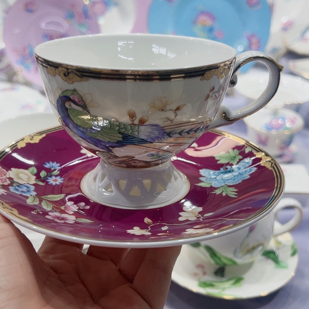 【闪购商品】骨瓷咖啡杯碟