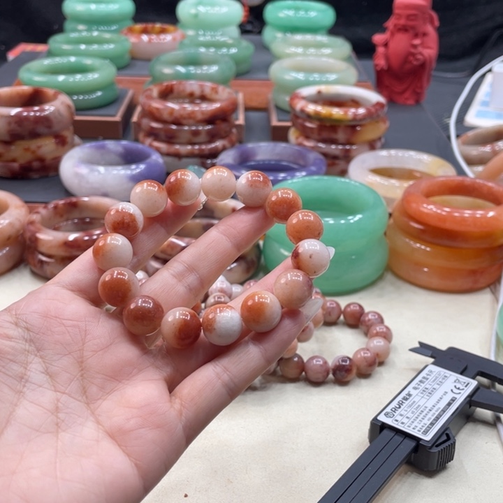 石英质玉钛钢珠宝奇石手串