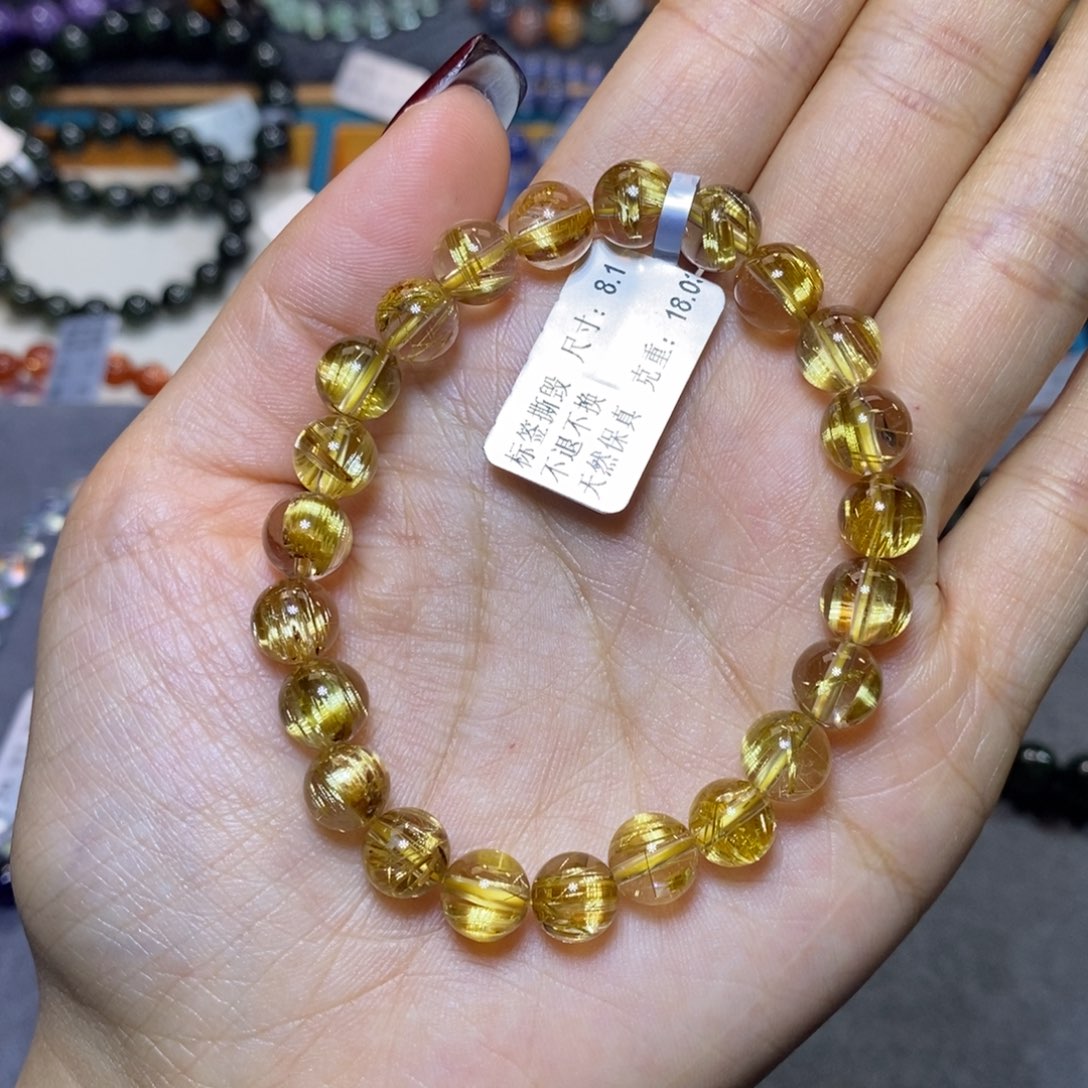 水晶手串未镶嵌手串