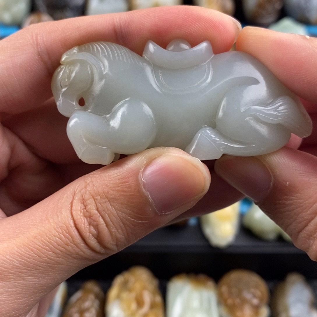 和田玉挂件未镶嵌