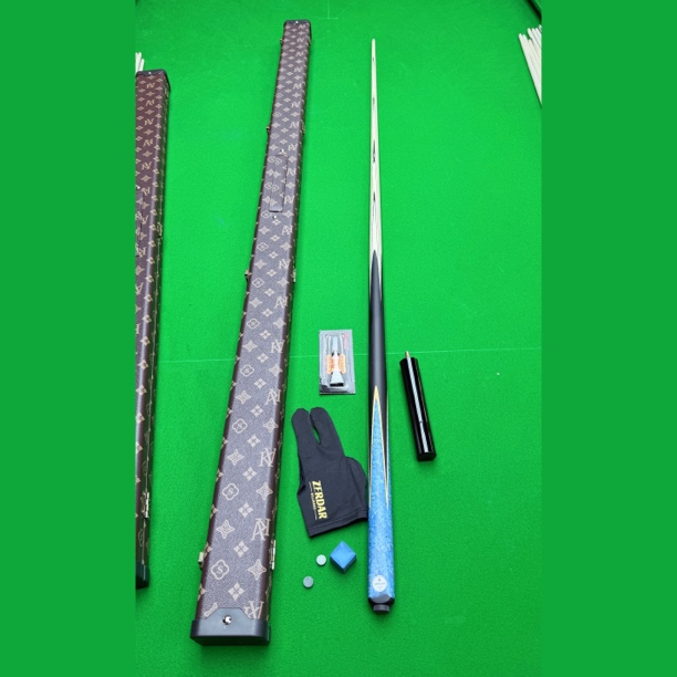 合成机雕斯诺克小头一体通杆会员杆