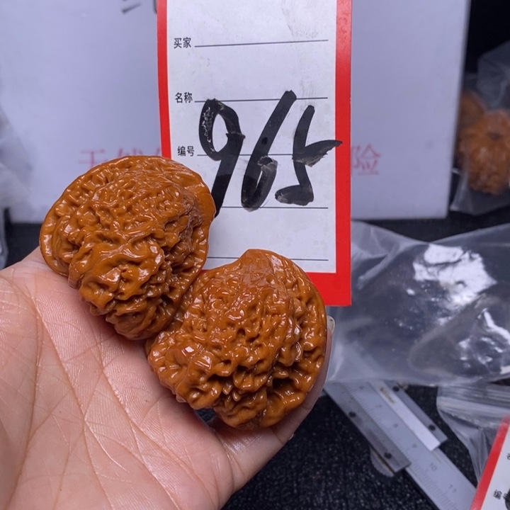 文玩核桃把件965，40半壁江山