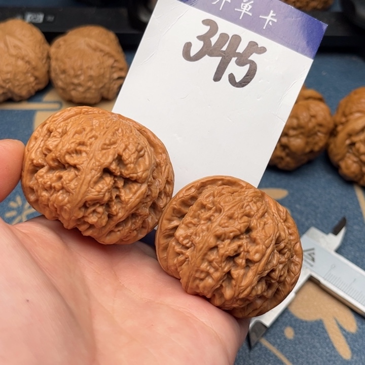 文玩核桃吊坠粗筋 45精修 345