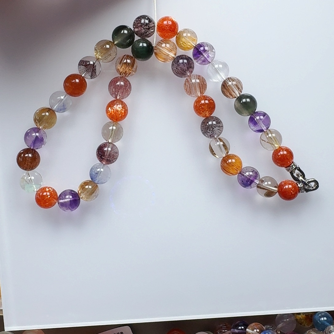 逐***梦水晶项链未镶嵌多样发一