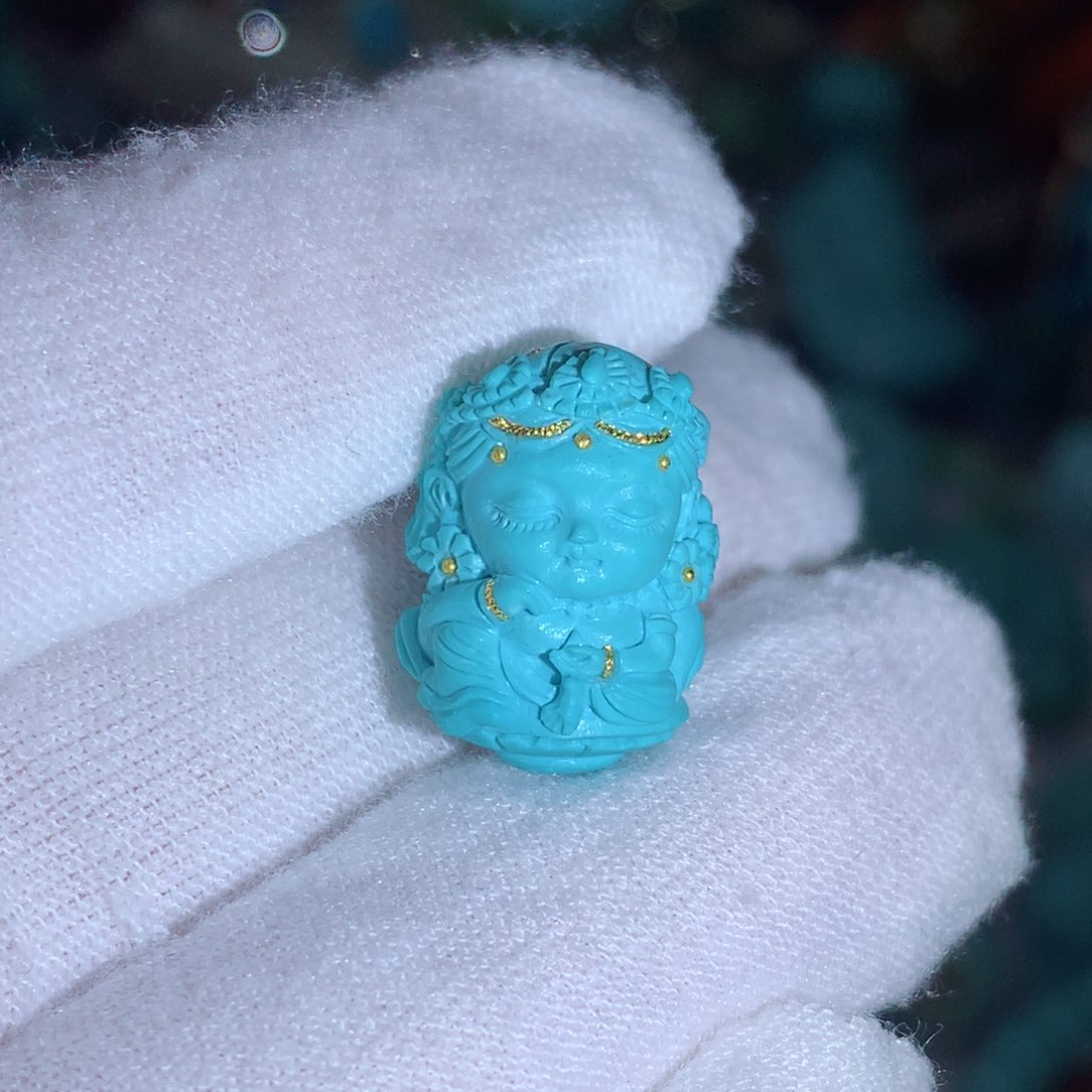 绿松石珠宝奇石未镶嵌