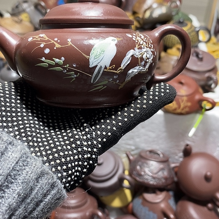 紫砂茶壶微瑕微笑