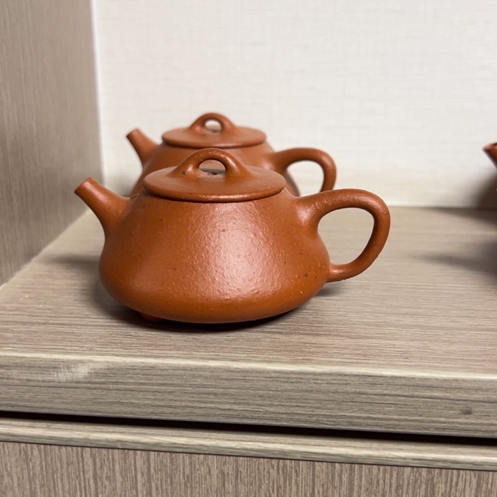 紫砂茶壶95cc朱泥平盖